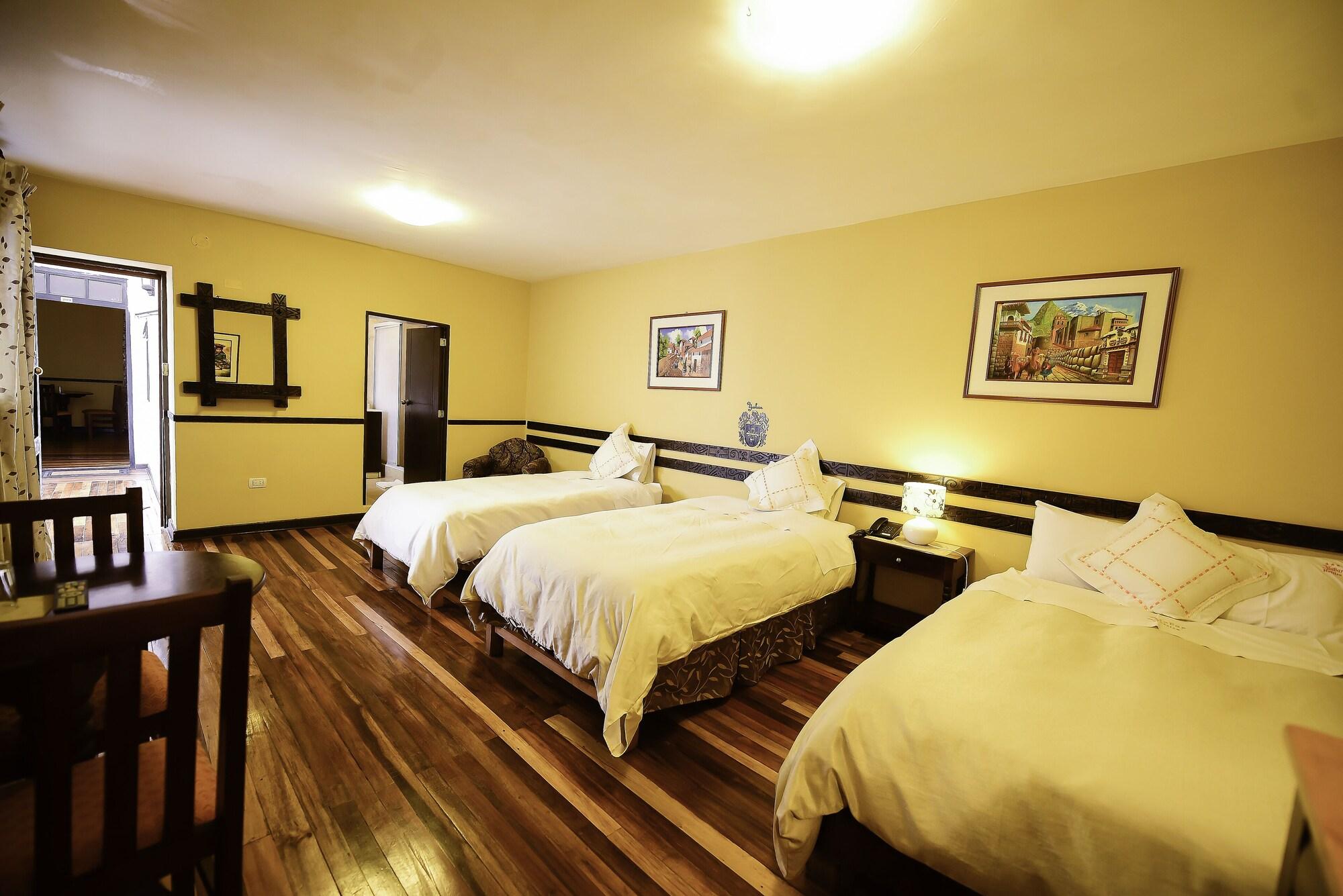 Yabar Hotel Plaza Cusco Bagian luar foto