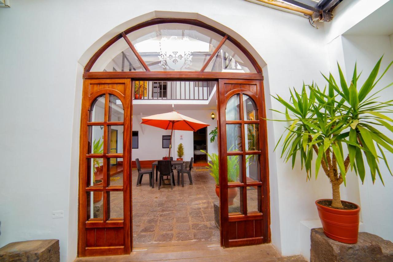 Yabar Hotel Plaza Cusco Bagian luar foto
