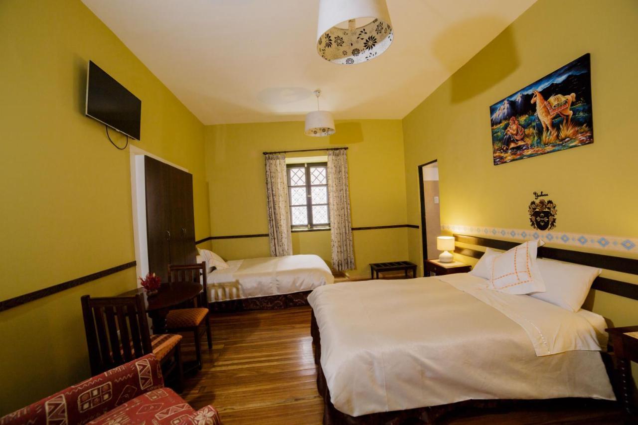 Yabar Hotel Plaza Cusco Bagian luar foto