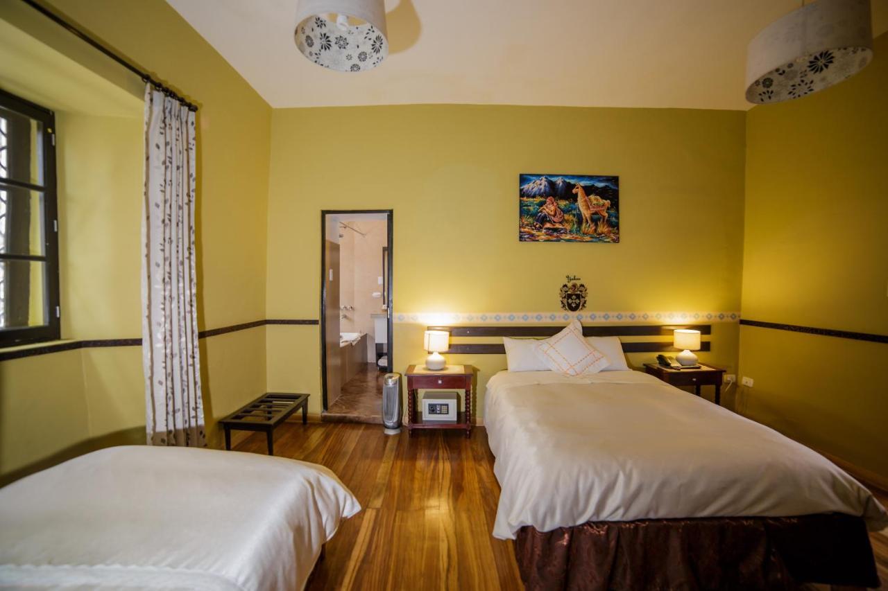 Yabar Hotel Plaza Cusco Bagian luar foto